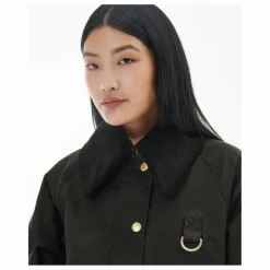 Barbour Veste Catton Cirée | Noir Sale