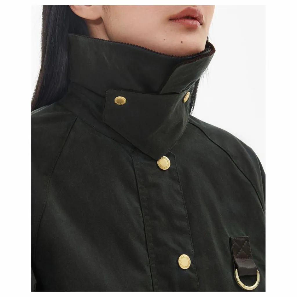 Barbour Veste Catton Cirée | Noir Sale