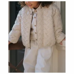 Hot Donsje Veste Ceasie | Blanc cassé