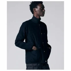 Homme Taion Doudounes, Parkas, Vestes|Veste Col Rond Velours Côtelé |