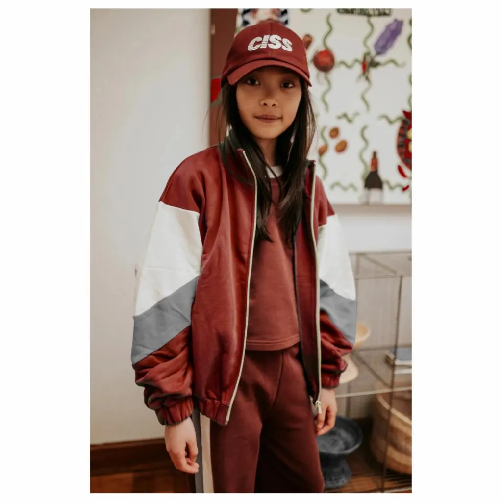 Discount Cos I Said So Veste Colorblock Coton Bio | Bordeaux