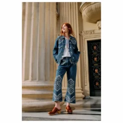 Online Farm Rio Veste Cornely Denim | Bleu