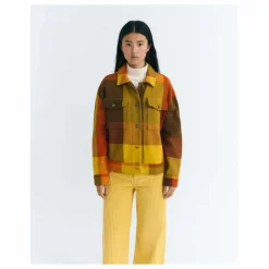 New Thinking Mu Veste Creek Blanket Frans Coton Bio | Orange