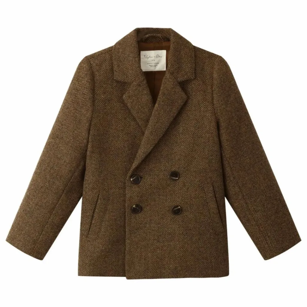 Rylee + Cru Veste Croisée Mini | Tabac Clearance