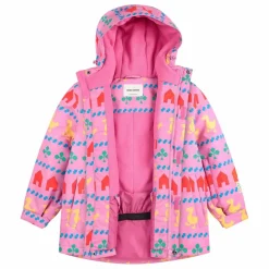 Discount Bobo Choses Veste de ski Ferme Fibres Recyclées | Rose