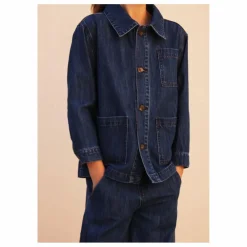 Longlivethequeen Veste Denim Poches | Denim brut Online