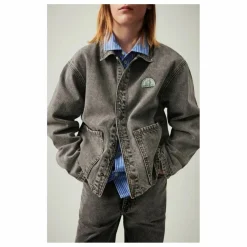 Online American Vintage Veste Denim Yopday | Denim gris foncé