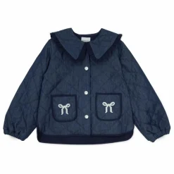 Enfant Mipounet Manteaux, Vestes|Manteaux, Blousons|Veste en Jean Col Claudine Mariane |