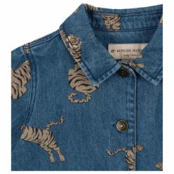 Konges Sløjd Veste en Jean Magot Tigres Coton Bio | Bleu Clearance