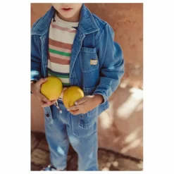 Enfant Louise Misha Manteaux, Blousons|Veste en Jean Raphael Coton Bio |