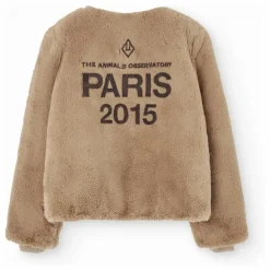 Hot The Animals Observatory Veste Façon Fourrure Okapi | Beige