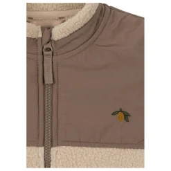 Konges Sløjd Veste Façon Sherpa Flynn Fibres Recyclées | Beige Best