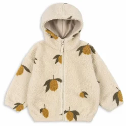 Konges Sløjd Veste Façon Sherpa Jody Citrons Fibres Recyclées | Beige Clearance