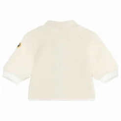 Petit Bateau Veste Façon Sherpa Poches Contrastées | Ecru Clearance