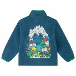 Sale Stella McCartney Kids Veste Façon Sherpa Terre | Bleu