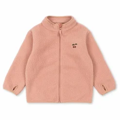 Konges Sløjd Veste Façon Sherpa Thermy Cerises | Rose New