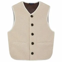 Soeur Veste Fusil Façon Fourrure | Ecru Discount