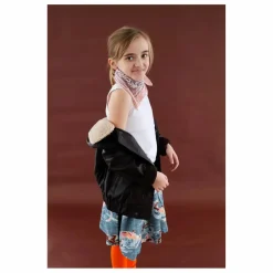 Online Fille Garçon Veste Hold Ya Horses Col Sherpa Cuir | Marron foncé