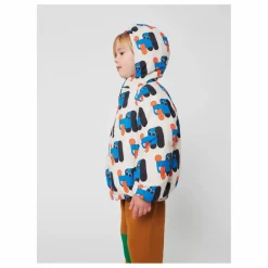 Clearance Bobo Choses Veste Imperméable Réversible Fibres Recyclées | Blanc