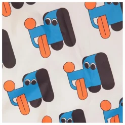 Bobo Choses Veste Imperméable Réversible Fibres Recyclées Bébé | Bleu Sale