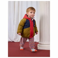 Bobo Choses Veste Imperméable Réversible Fibres Recyclées Bébé | Bleu Sale