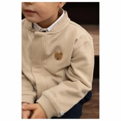 Enfant Donsje Veste Jansan Ours Coton Bio |