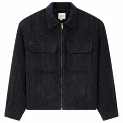 Homme Noyoco Veste Kinsale Herringbone Laine Recyclée |