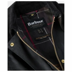 Barbour Veste Longue Beadnell Cirée | Noir