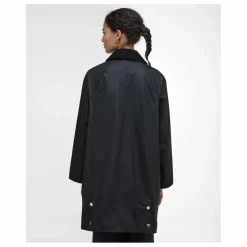 Barbour Veste Longue Beadnell Cirée | Noir