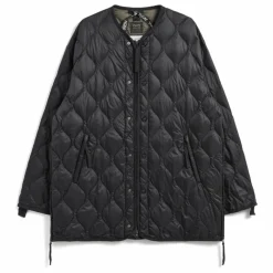 Discount Taion Veste Longue Military Matelassée Unisexe | Noir