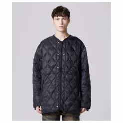 Discount Taion Veste Longue Military Matelassée Unisexe | Noir