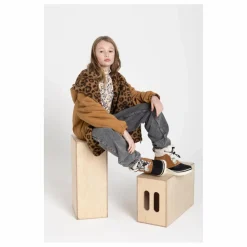 Hundred Pieces Veste longue moltonnée | Camel Hot