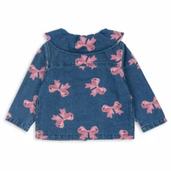 Enfant Konges Sløjd Manteaux, Blousons, Pilotes|Manteaux, Blousons|Veste Magot Nœud Coton Bio |