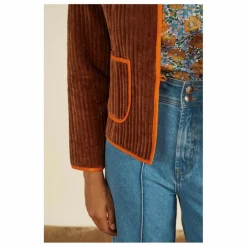 Sale Maria de la Orden Veste Matelassée Fittonia | Marron