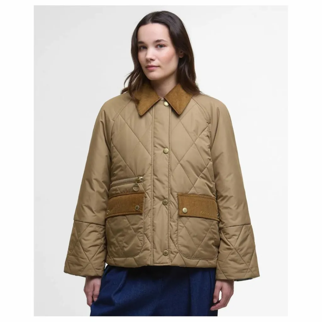 Barbour Veste Matelassée Martha | Beige Outlet