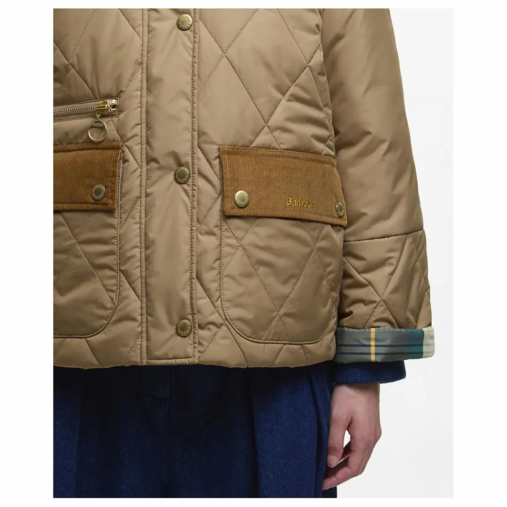 Barbour Veste Matelassée Martha | Beige Outlet