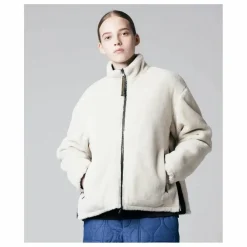 Taion Veste Militaire Réversible Col Montant | Olive Outlet