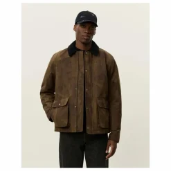 Les Deux Veste Montana AOP Coton | Marron Outlet