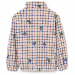 garbo&friends Veste Mulberry Carreaux Mini | Ecru Outlet