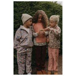 garbo&friends Veste Mulberry Carreaux Mini | Ecru Outlet