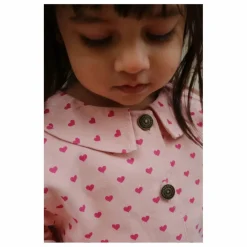 Enfant Konges Sløjd Veste Nola Cœurs Coton Bio |