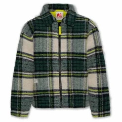 AO76 Veste Oliver Carreaux | Vert