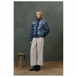 Louise Misha Veste Omotayo Midnight Star Patchwork Coton Bio - Collection Femme | Bleu Online