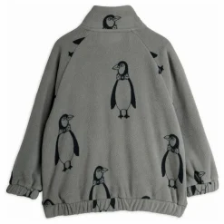 Mini Rodini Veste Pingouin | Gris Hot