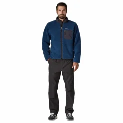 Patagonia Veste Polaire Classic Retro-X Fibres Recyclées | Bleu Hot