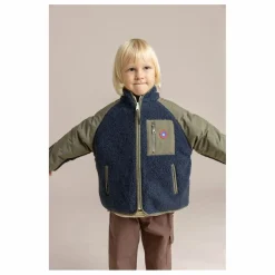 Outlet Flotte Veste Polaire Réversible Monceau Fibres Recyclées | Vert kaki