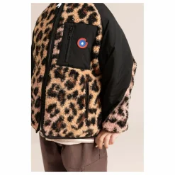 Enfant Flotte Veste Polaire Réversible Monceau Léopard Fibres Recyclées |