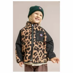 Enfant Flotte Veste Polaire Réversible Monceau Léopard Fibres Recyclées |