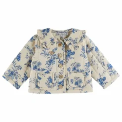 Enfant Emile et Ida Manteaux, Blousons, Pilotes|Manteaux, Blousons|Veste Quiltée Fleurie |