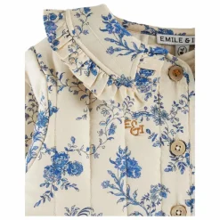 Enfant Emile et Ida Manteaux, Blousons, Pilotes|Manteaux, Blousons|Veste Quiltée Fleurie |